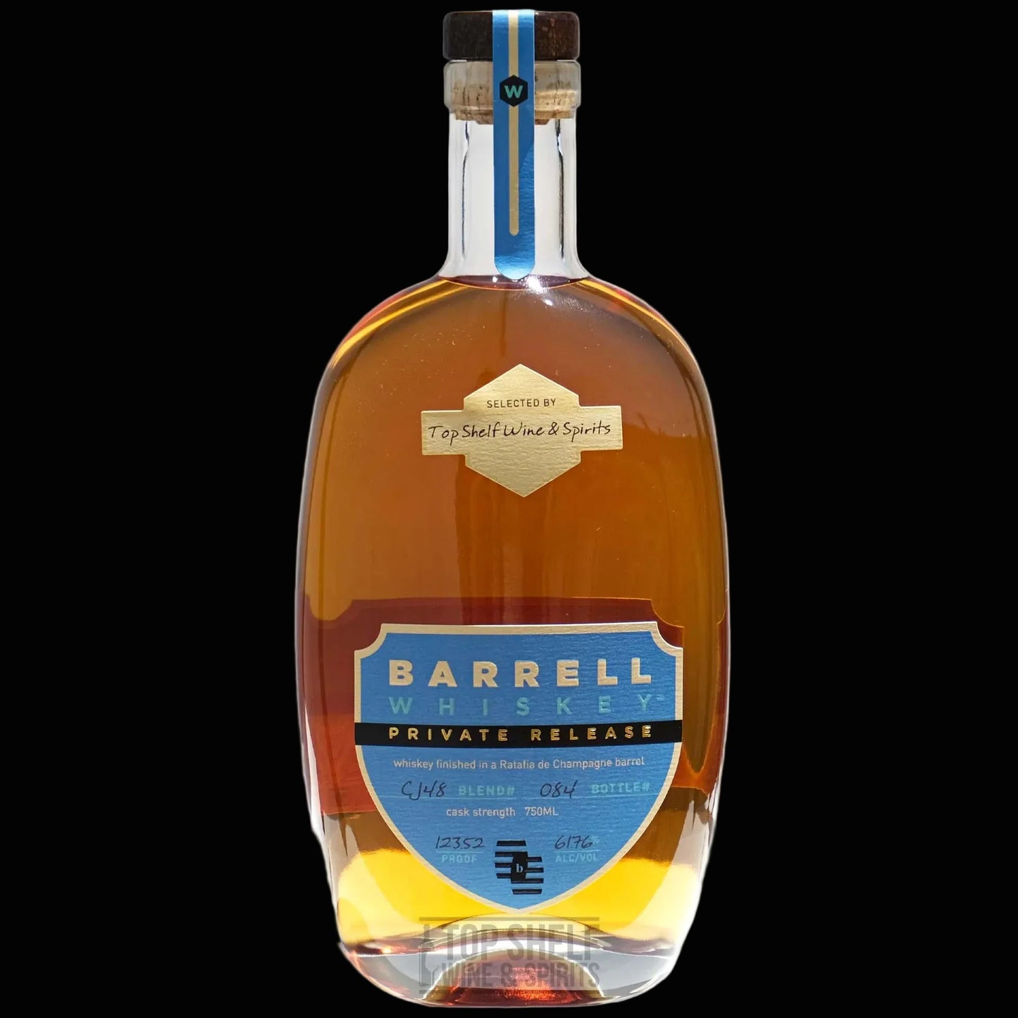 Top Shelf Barrell Craft Spirits Champagne Private Release