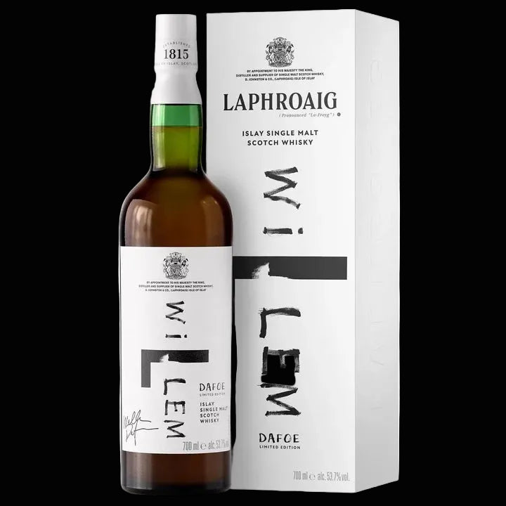 Laphroaig Islay Single Malt Whiskey -William Dafoe Edition 700 ml