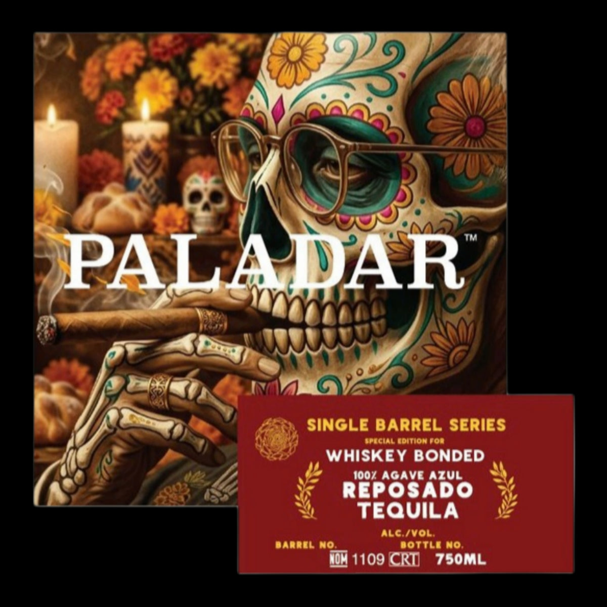Paladar Reposado Tequila "El Papi" — Día de Muertos Limited Edition (Whiskey Bonded Single Barrel) - Coming Oct. 24th