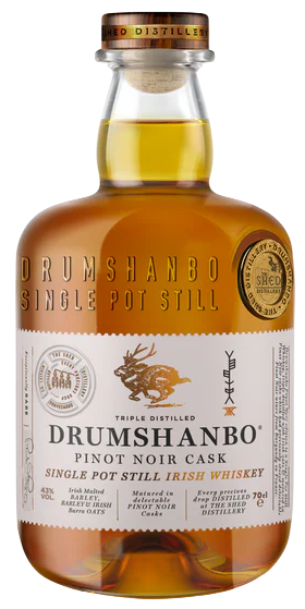Drumshanbo Pinot Noir Cask Single Pot Still Irish Whiskey