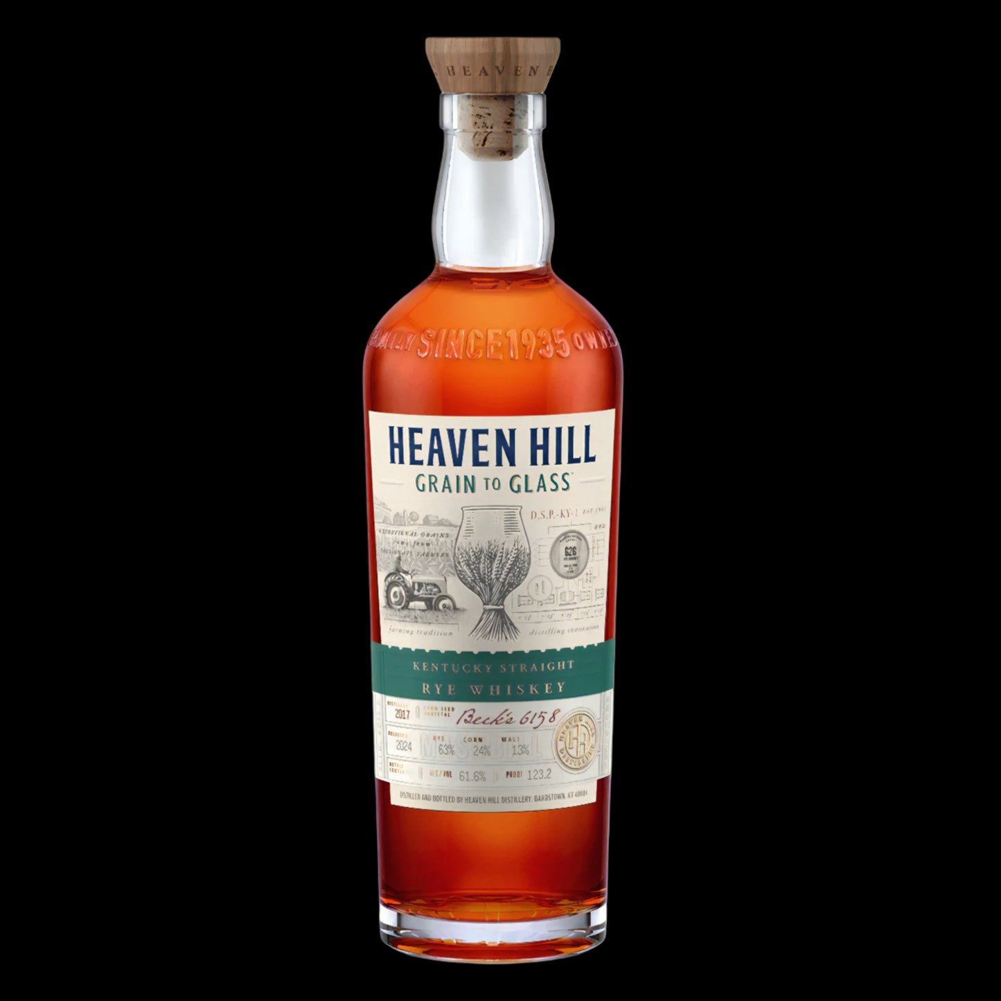 Grain To Glass Heaven Hill Kentucky Straight Rye