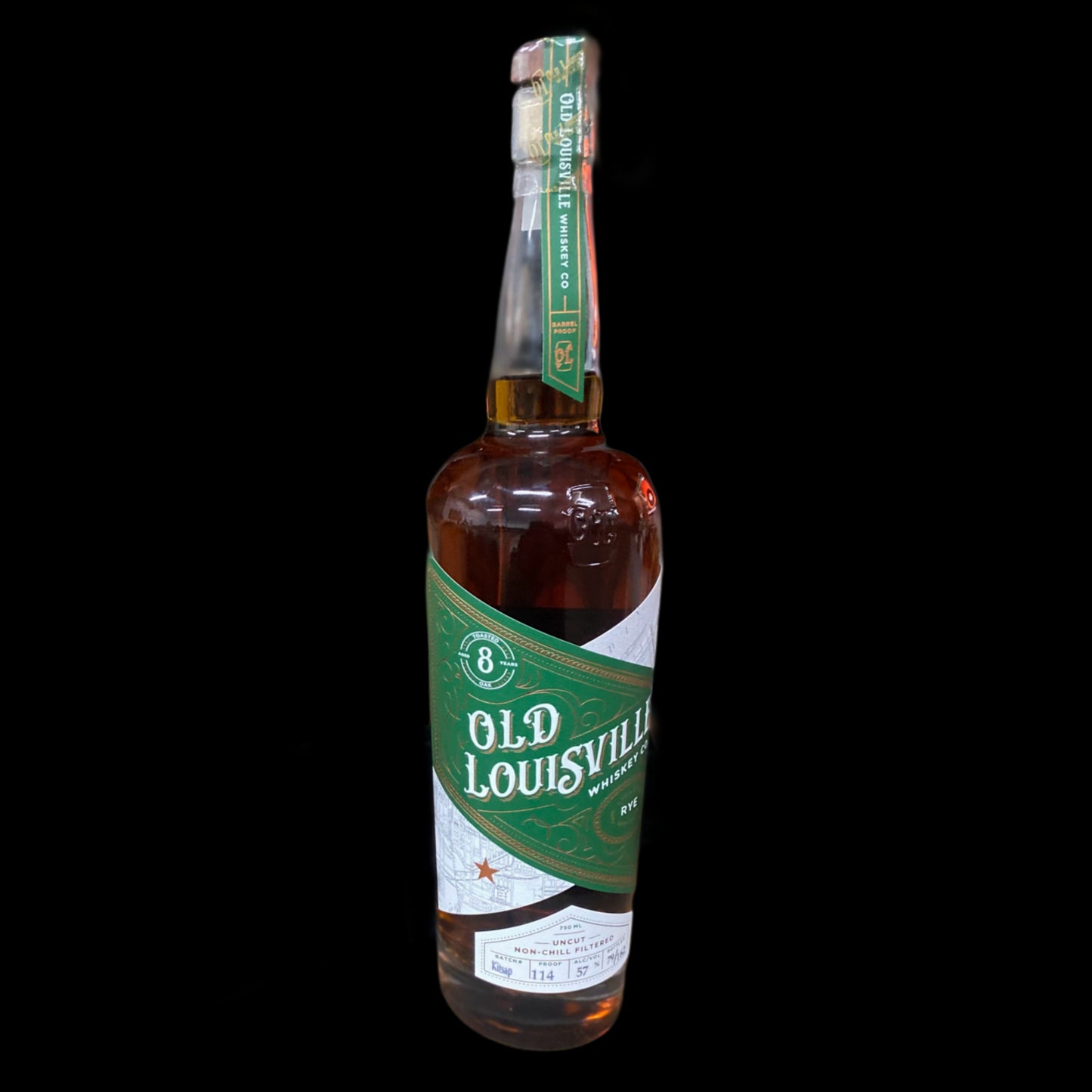 Old Louisville 8 Year Toasted Rye Cask Strength (KWS Pick)