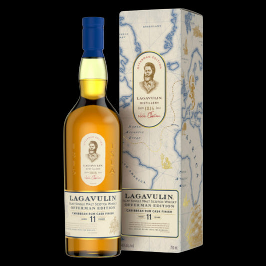 Lagavulin Offerman Edition 11 Year Old Caribbean Rum Cask Single Malt Scotch Whisky