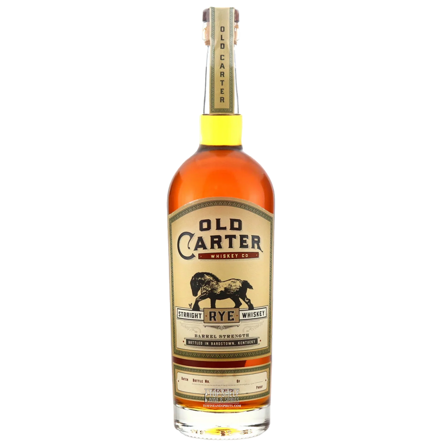 Old Carter Straight Rye Whiskey Batch #11