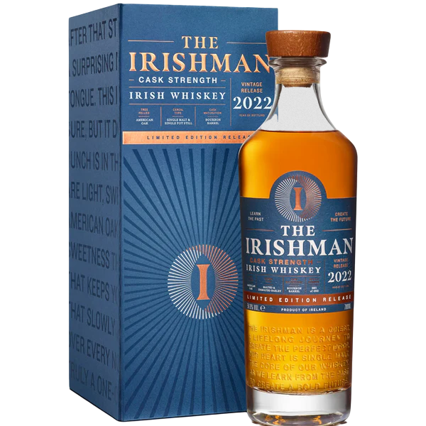 The Irisman Cask Strength Vintage Release 2022 Limited Edition