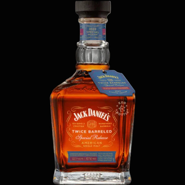Jack Daniels Twice Barreled Special Release American Single Malt Oloroso Sherry Cask