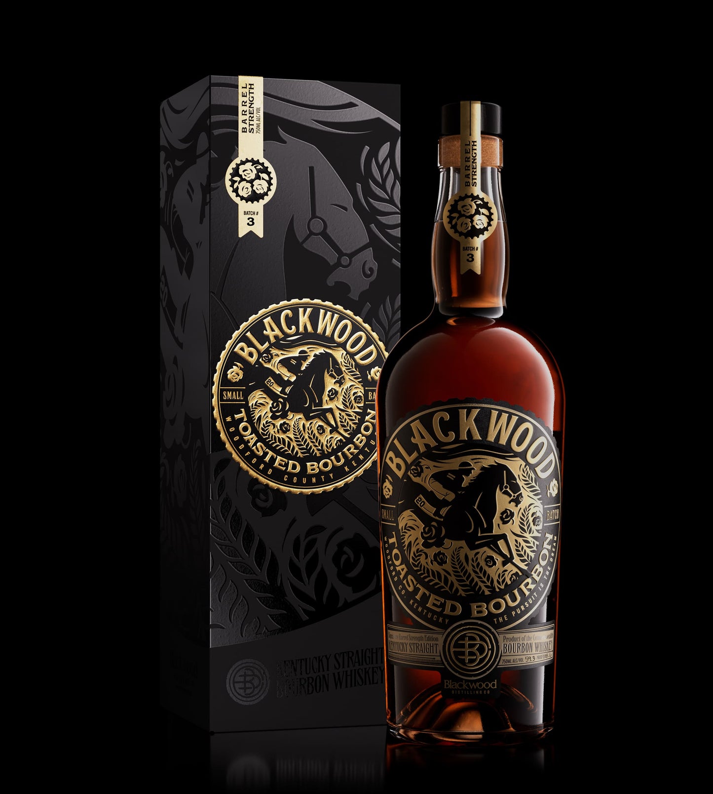 Blackwood Barrel Strength Bourbon *Barrel Aged Whiskey Society Exclusive*