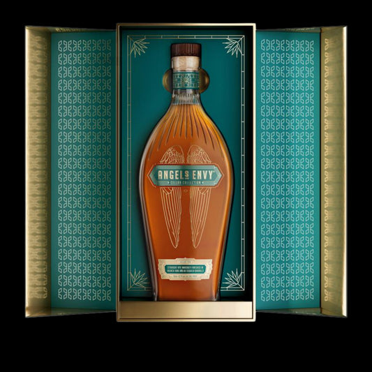 Angels Envy Straight Rye French Oak Extra Anejo Tequila Barrels 2025 Cellar Collection Volume 5