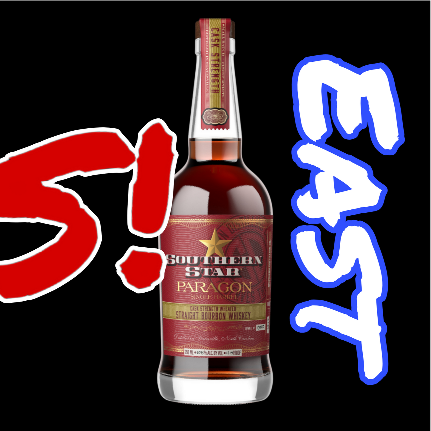Southern Star Paragon Whiskey Bonded Single Barrel Cask Strength Wheated Bourbon