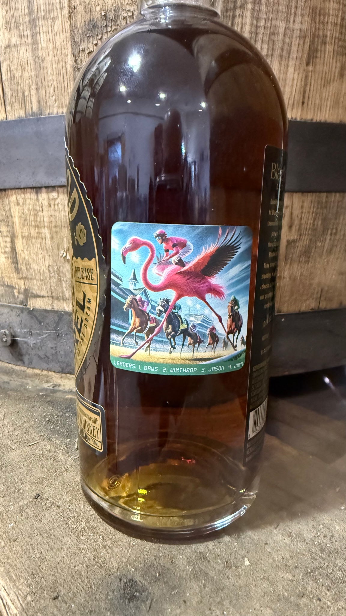 Blackwood Barrel Strength Bourbon *Barrel Aged Whiskey Society Exclusive*