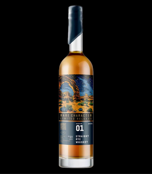 Rare Character Limited Edition Straight Rye Cask Strength Batch 1 2025
