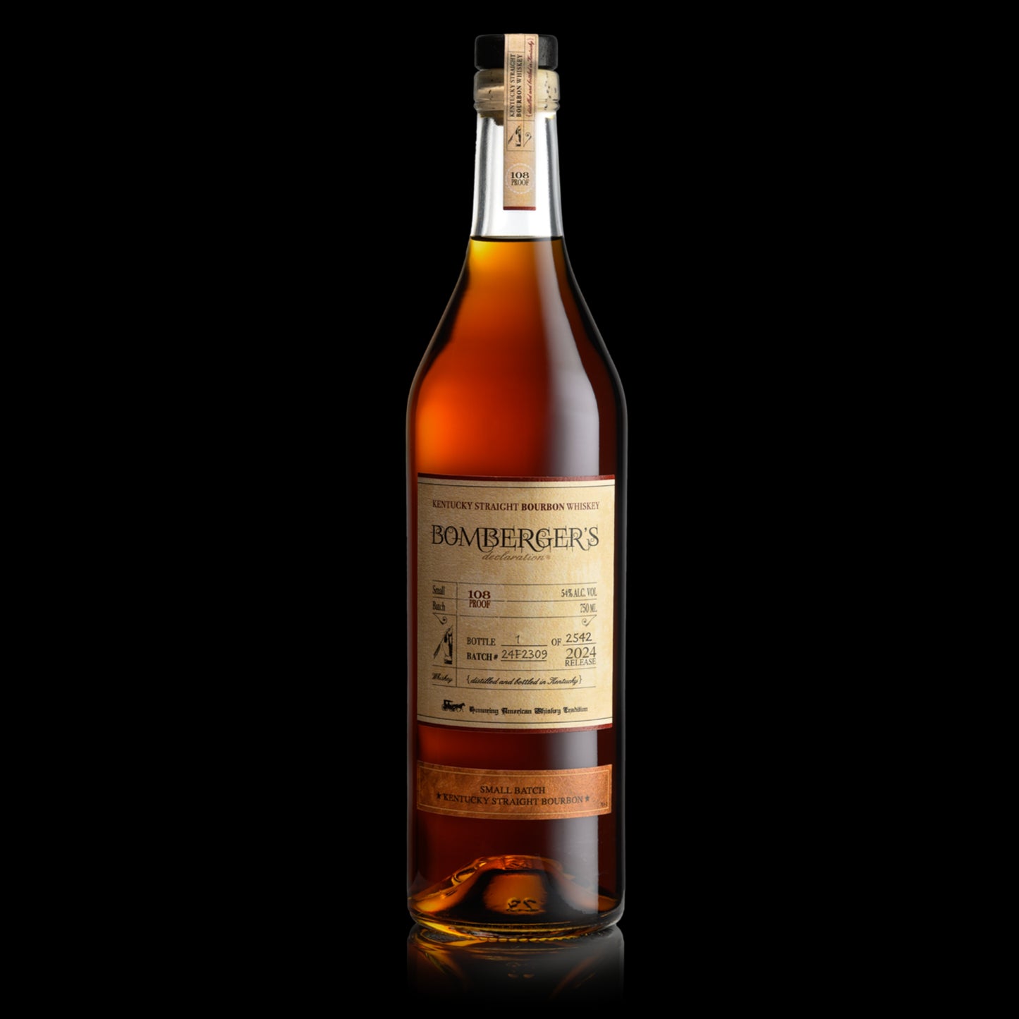 Bomberger's Declaration Straight Bourbon Whiskey 2025