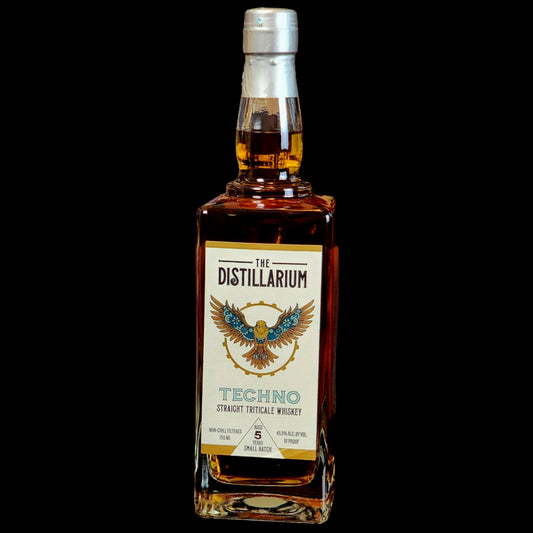 The Distillarium Techno Straight Triticale Whiskey Small Batch 5 year