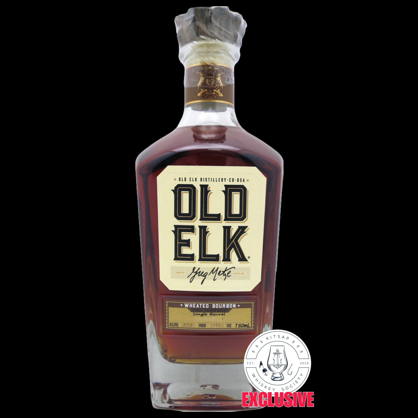 Old Elk's OLDEST Cask Strength Wheated Bourbon Single Barrel EVER! Kitsap Whiskey Society
