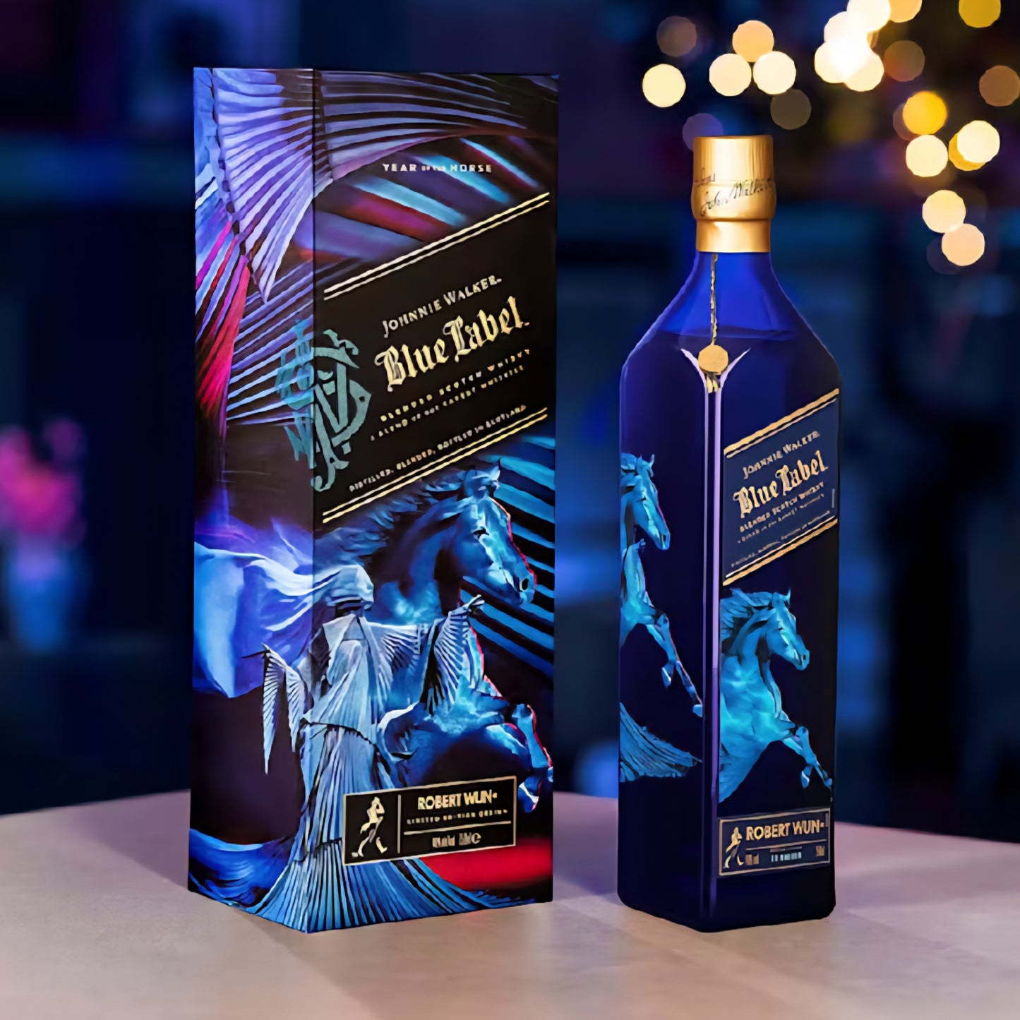 Johnnie Walker Year of The Horse Robert Wun Limited Edition