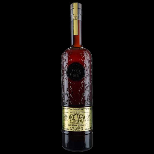 Smoke Wagon Uncut Unfiltered Straight Bourbon Whiskey 750 ml