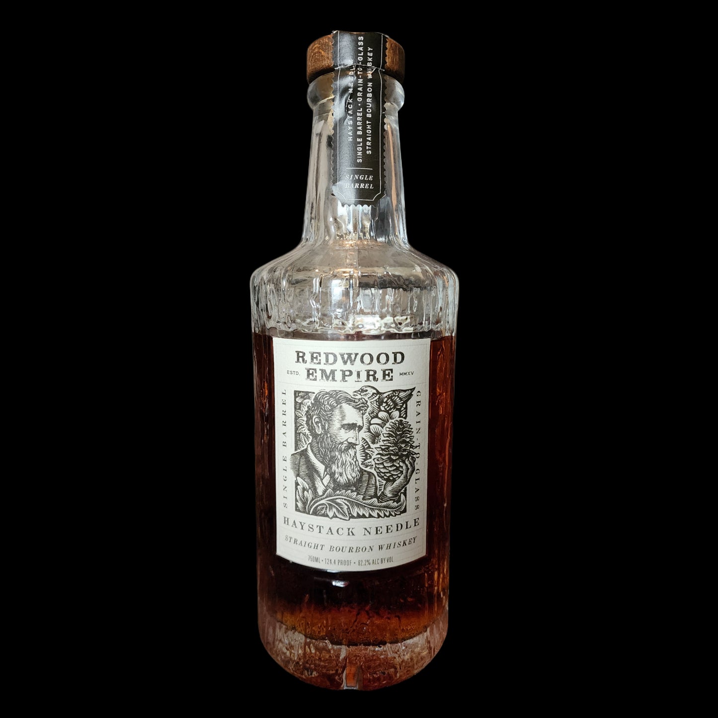 Redwood Empire Haystack Single Barrel High Rye Bourbon - Whiskey Bonded Single Barrel