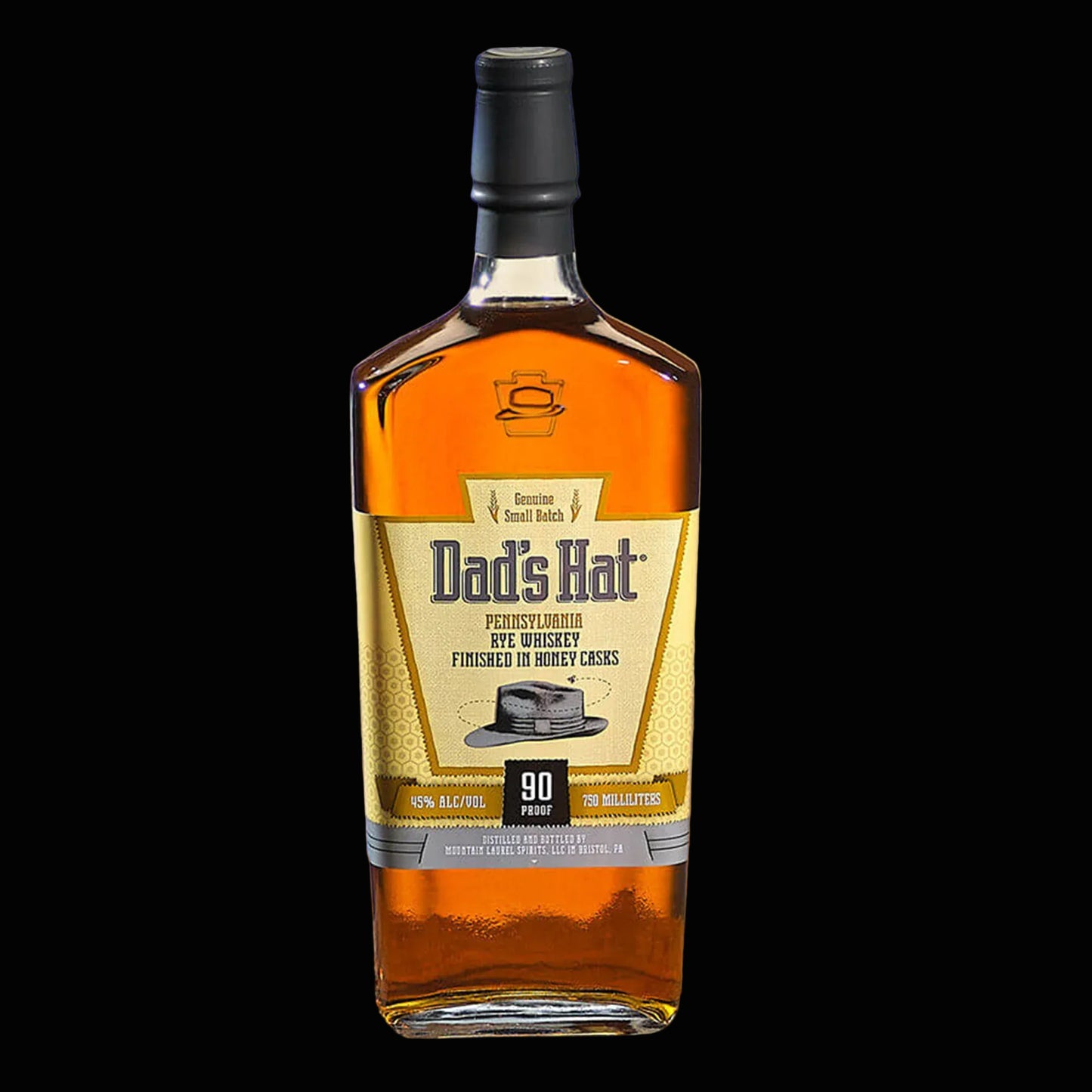 Dad's Hat Pennsylvania Rye Whiskey Finished in Honey Casks