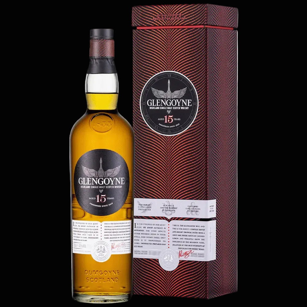 Glengoyne 15 Year Single Malt Scotch 750 ml