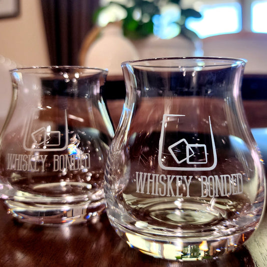 Whiskey Bonded Crystal Burns Drams From Glencairn *FREE SHIPPING*