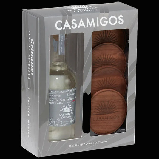Casamigos Cristalino Reposado with Coasters