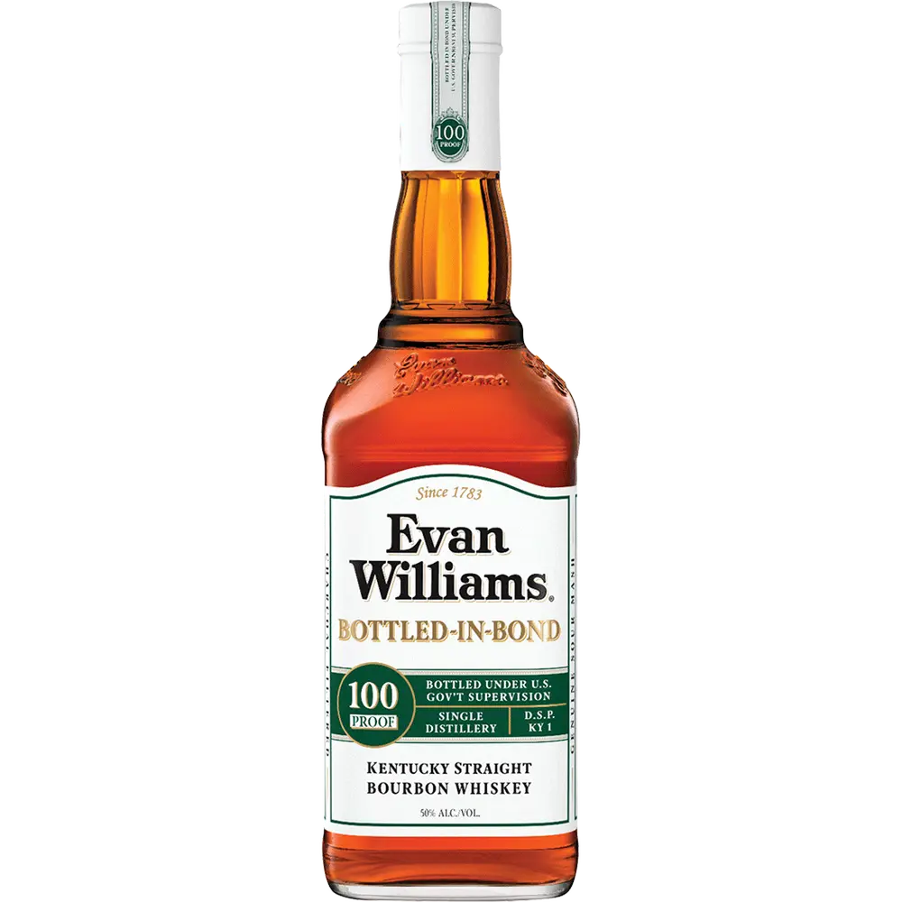 Evan Williams Bottled In Bond Kentucky Straight Bourbon Whiskey 750 ml