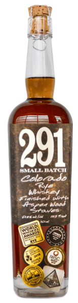 291 Colorado Small Batch Rye Whiskey 750ml