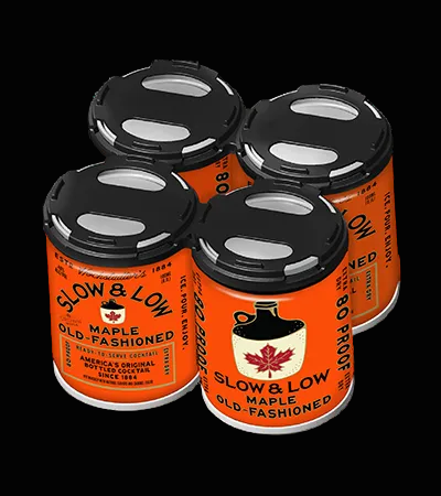 Slow & Low Maple Old Fashioned (4 pack) 4x100ml