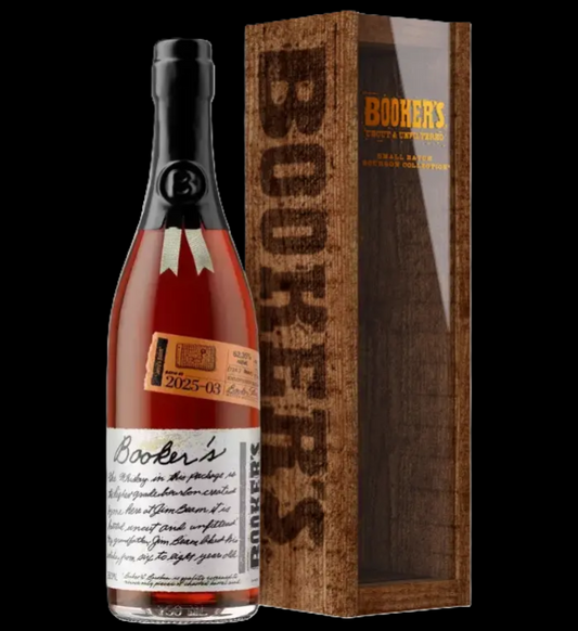 Bookers Small Batch Uncut and Unfiltered Jerry's Batch 2025-03