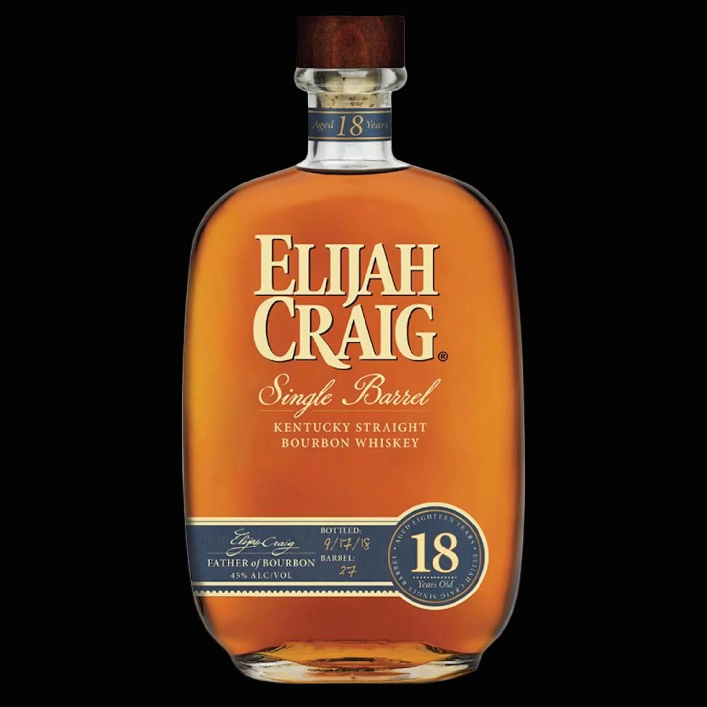 Elijah Craig Single Barrel 18 years