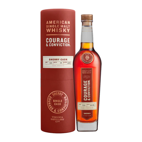 American Single Malt Whiskey Courage & Conviction PX Sherry Cask Single Cask