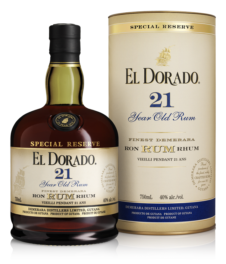 El Dorado Aged 21 years Rum Special Reserve