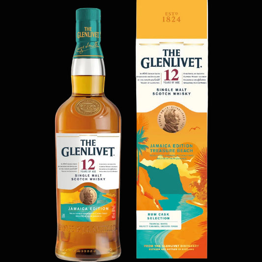 The Glenlivet Jamaica Edition Treasure Beach Rum Cask Selection Single Malt Scotch 12 year