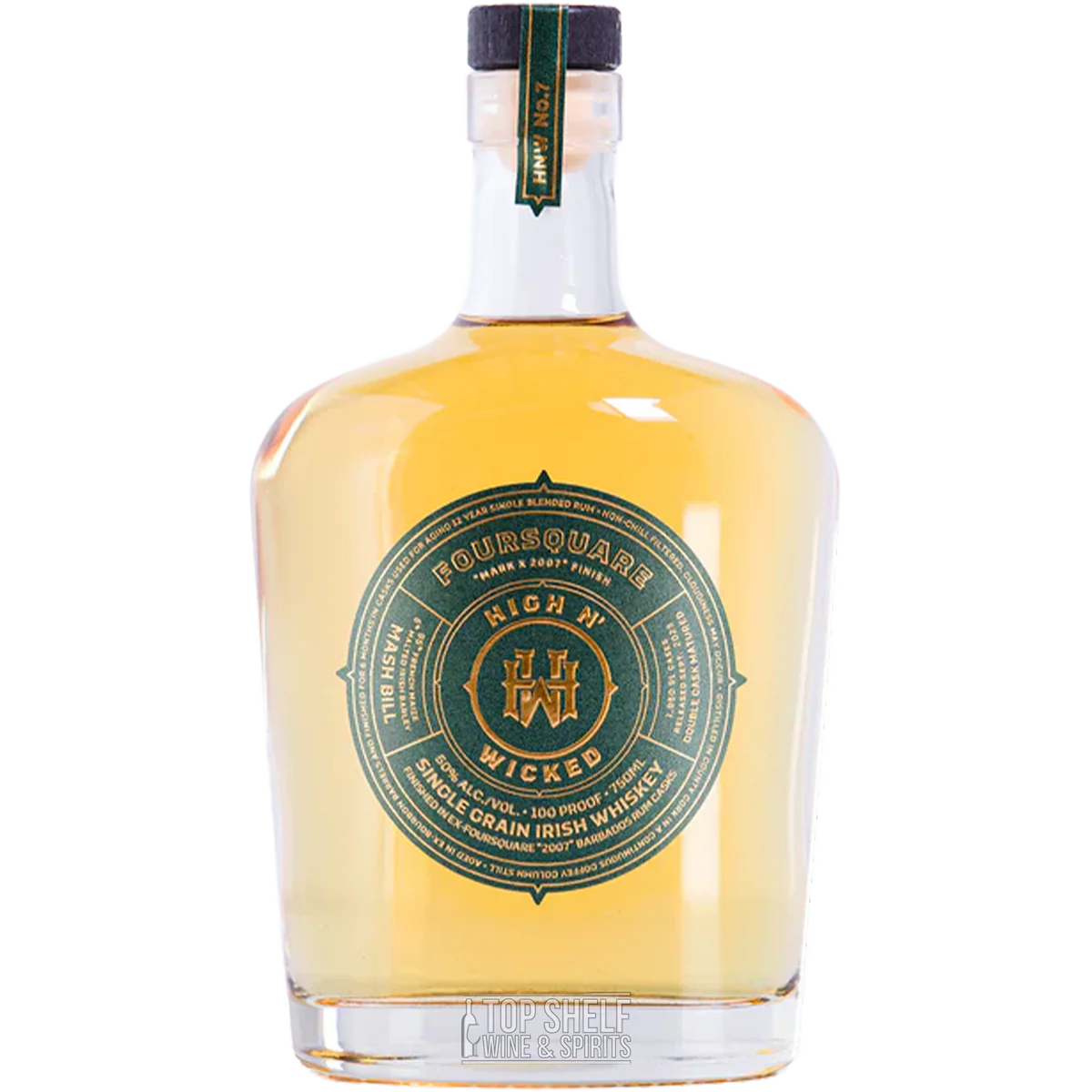 High N Wicked Foursquare Single Grain Irish No7 750 ML