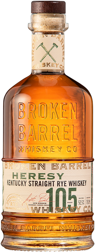 Broken Barrel Heresy Rye Whiskey 750 ml