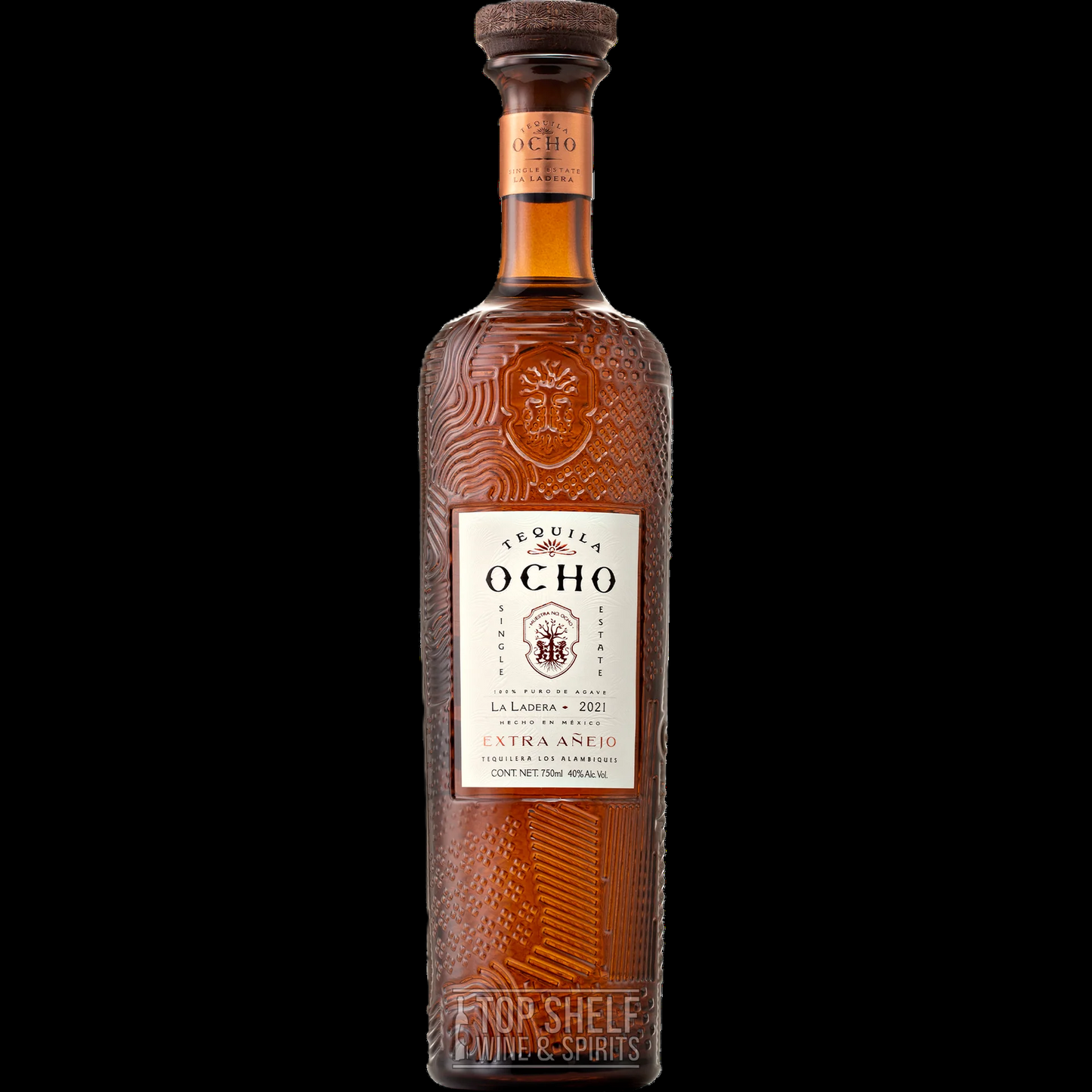 Tequila Ocho Single State La Ladera Extra Anejo 2021
