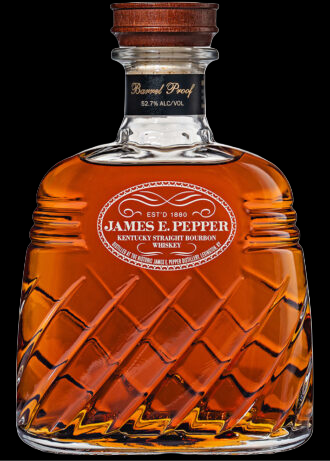 James E. Pepper Decanter Barrel Proof Bourbon