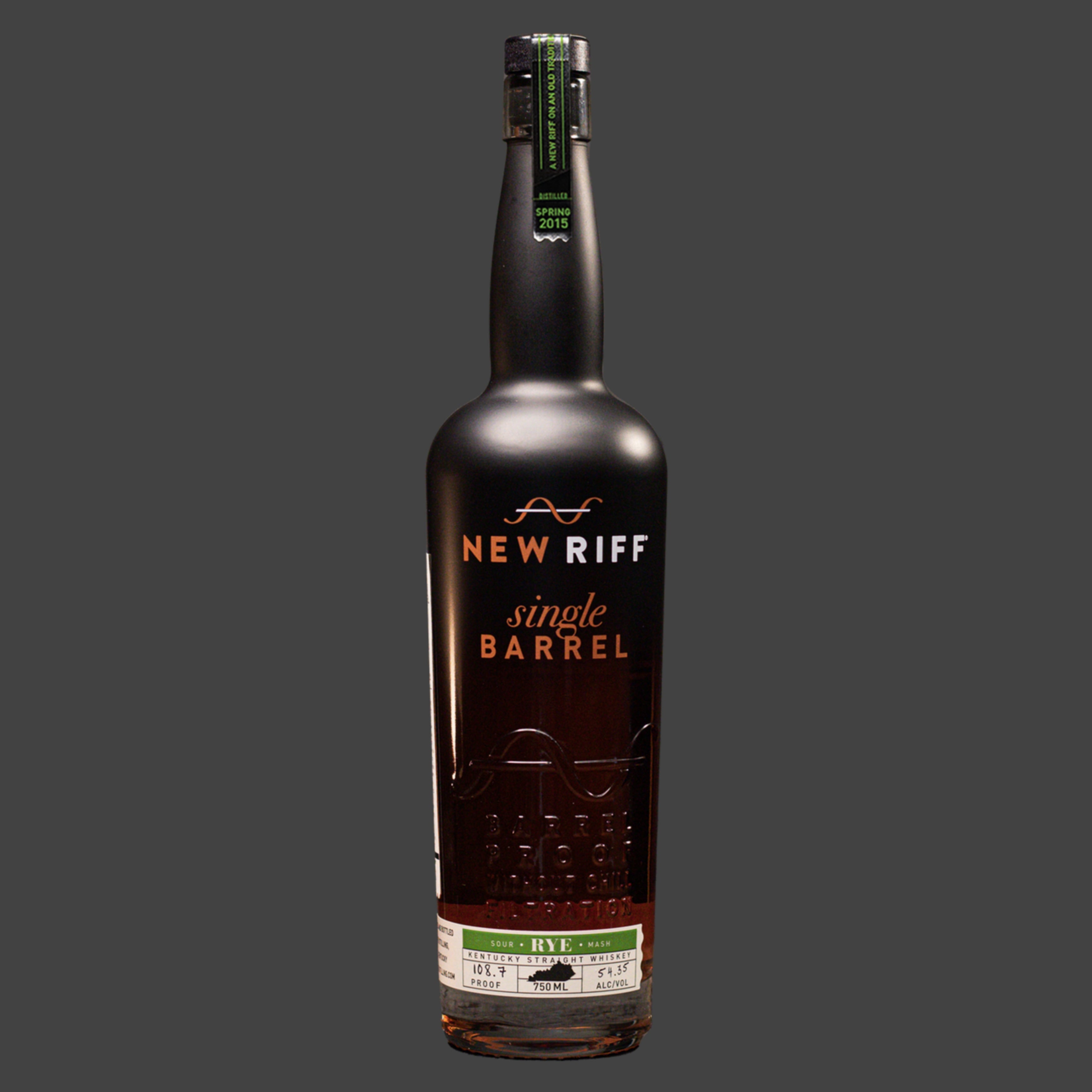 New Riff Single Barrel Rye Whiskey – Bonded Bottle Shop By Whiskey Bonded
