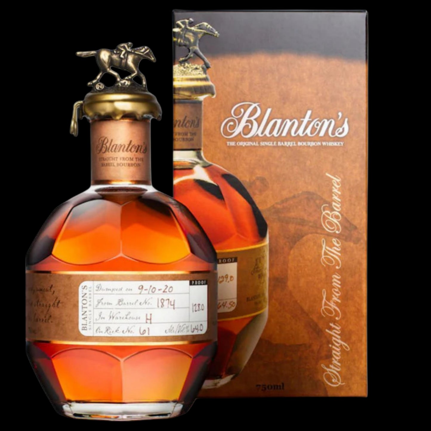 Blanton's Straight From The Barrel 750ml (Best I Could Do)