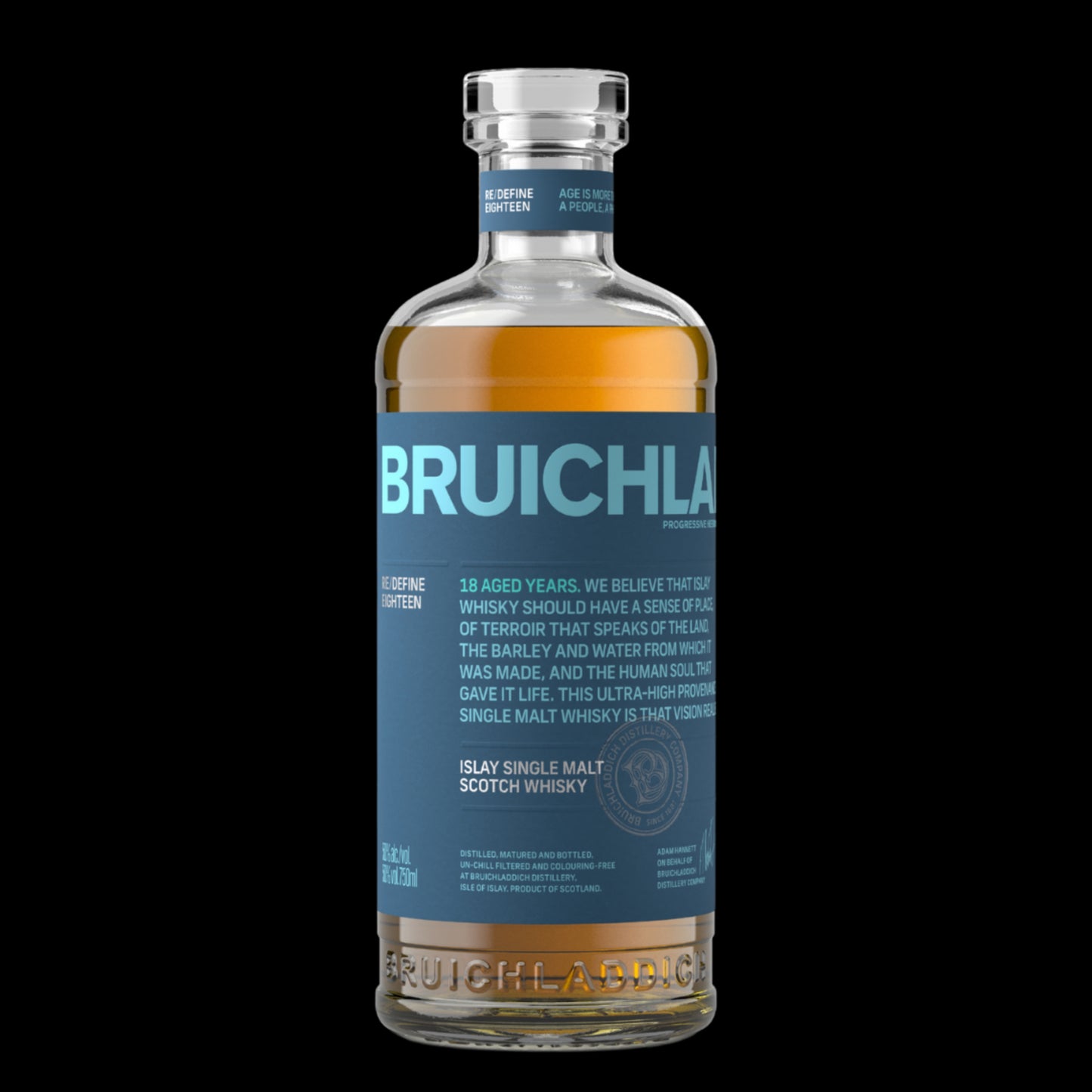 Bruichladdich 18 Year Scotch Whiskey 750 ml