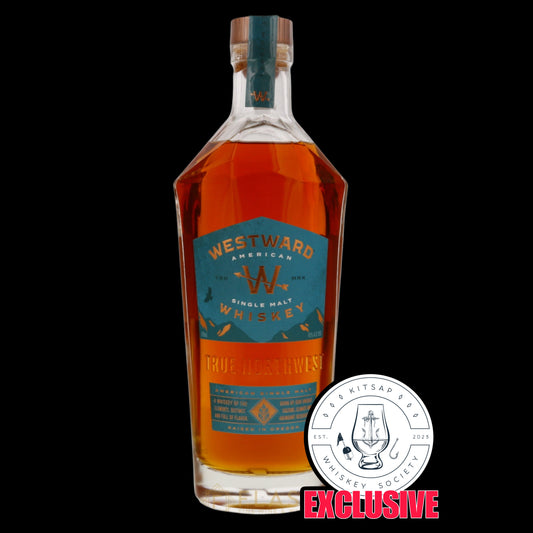 Westward Single Barrel Single Malt Cask Strength "Best Of The Briefcase" 127.76p     Kitsap Whiskey Society