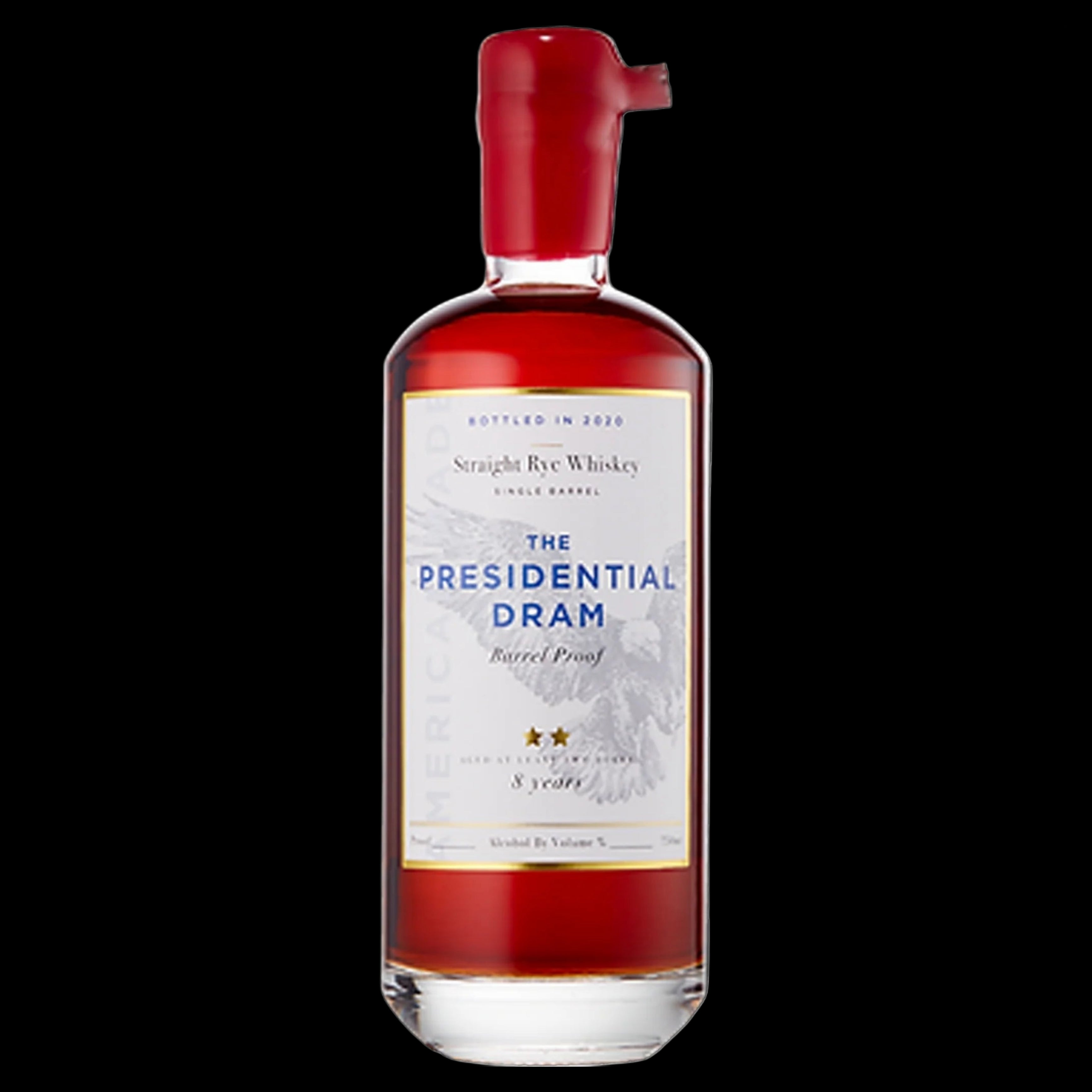 President Rage Single The Presidential Dram Single Barrel Straight Bourbon Proof 113.96 8 ye ...