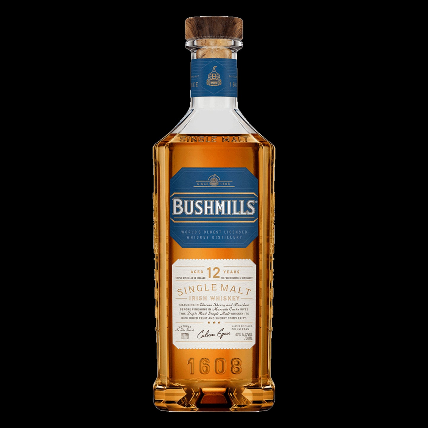 Bushmills Single Malt Irish 12 year 750 ml