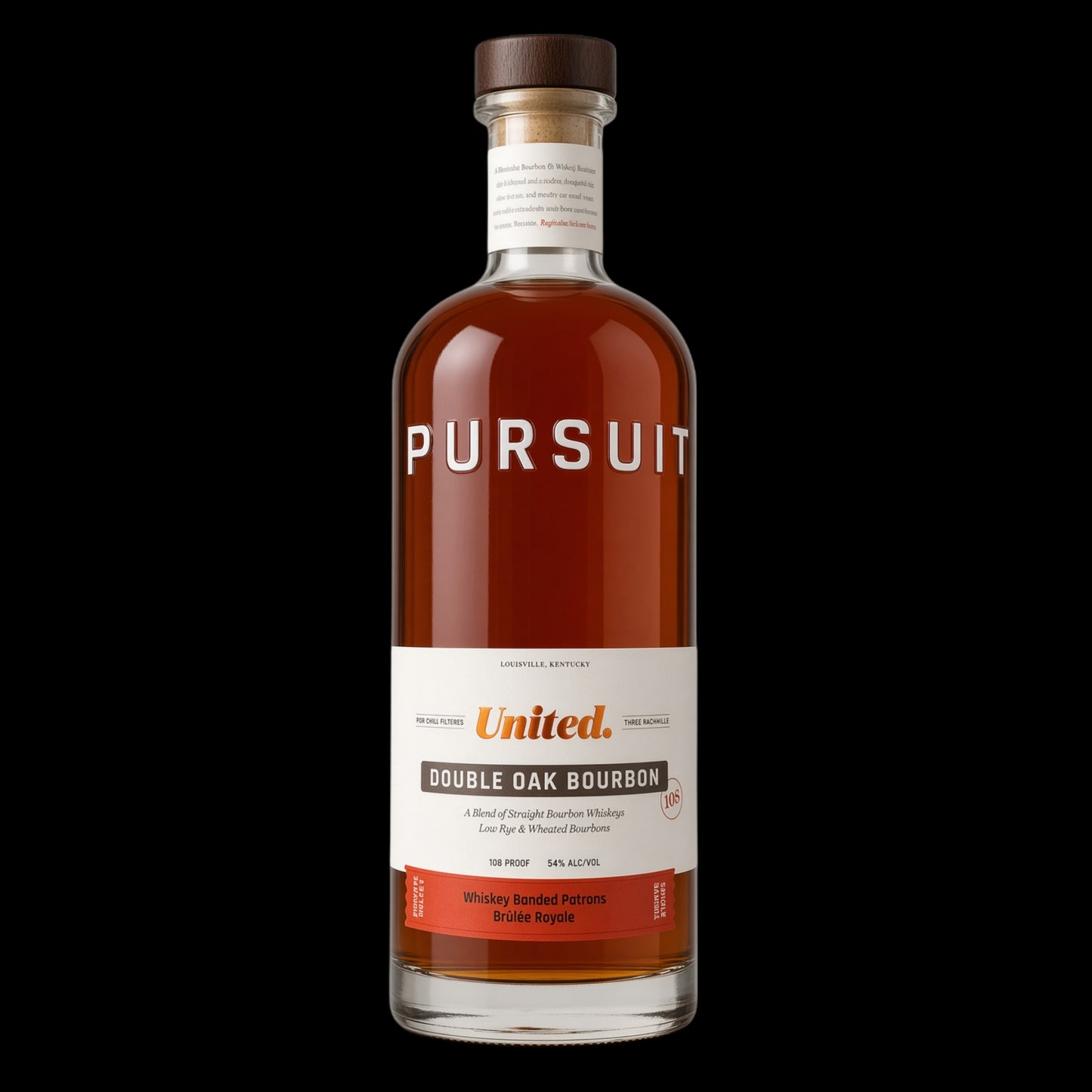 Pursuit Spirits United Double Oak Bourbon - Whiskey Bonded Patrons - Brulee Royale (Barrel 12CF-A-12-CB) *coming soon*