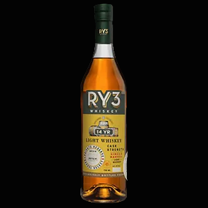 RY3 Whiskey 14 year Light Whiskey Cask strength
