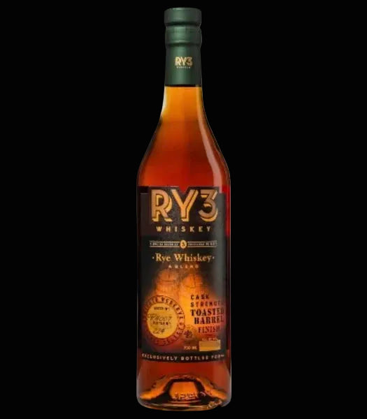 RY3 Whiskey Cask Strength Toasted Barrel Finish Rye Whiskey