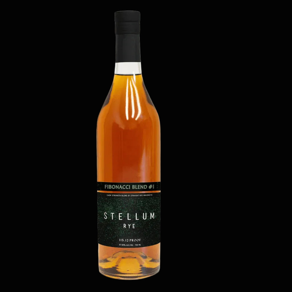 Stellum Fibonacci Blend #1 Cask Strength Blend Straight Rye 115.12 Proof