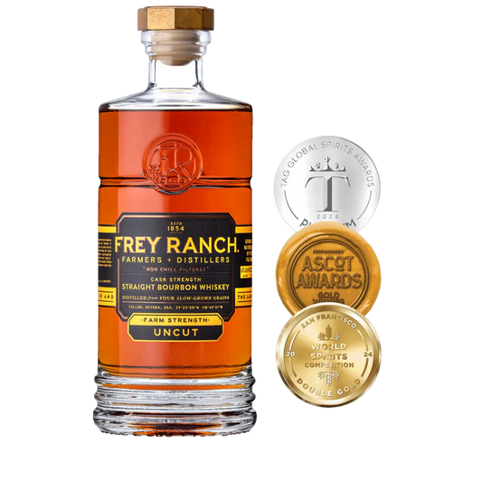 Frey Ranch Farm Strength Uncut Bourbon Whiskey 750ml