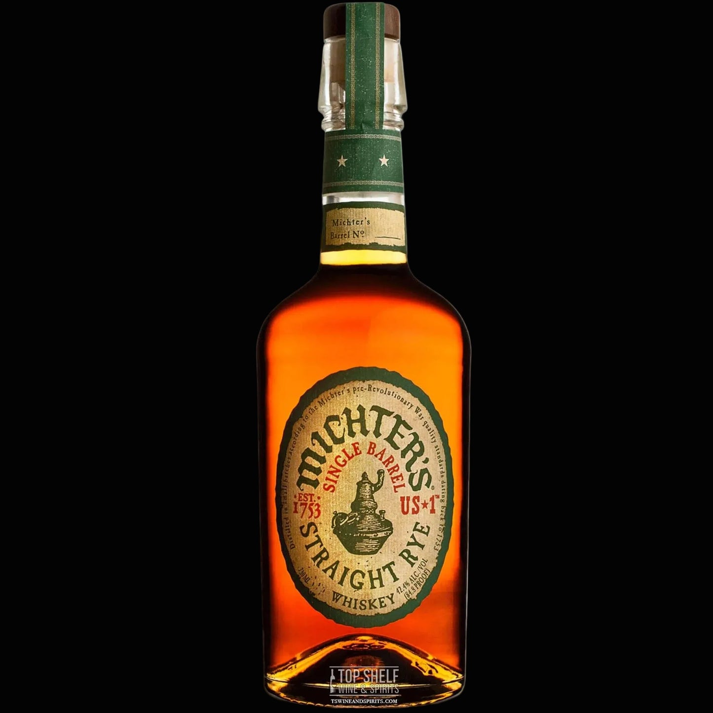 Michters Single Barrel Straight Rye US 1