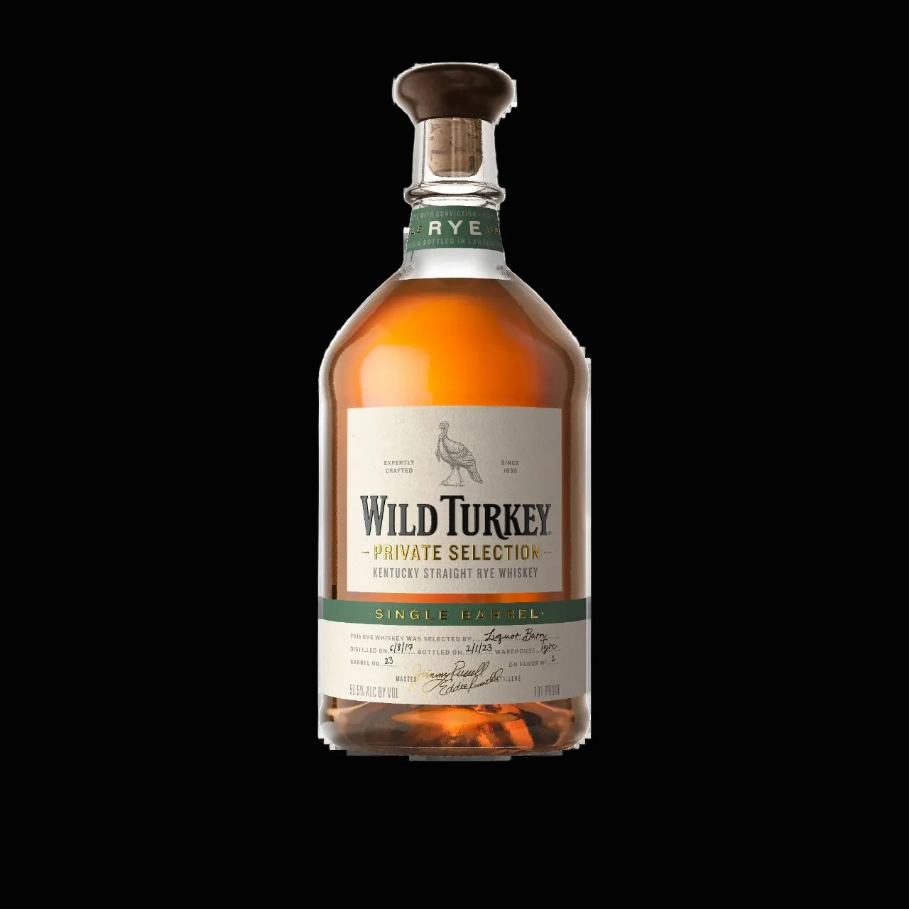 Wild Turkey Private Selection Single Barrel Bruce's pick Sept 2025